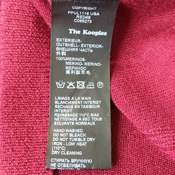 The Kooples Merino Wool Sweater - Picture 8 of 10